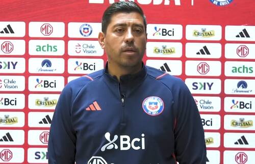 , entrenador interino de la Selección Chilena. Foto: Captura.