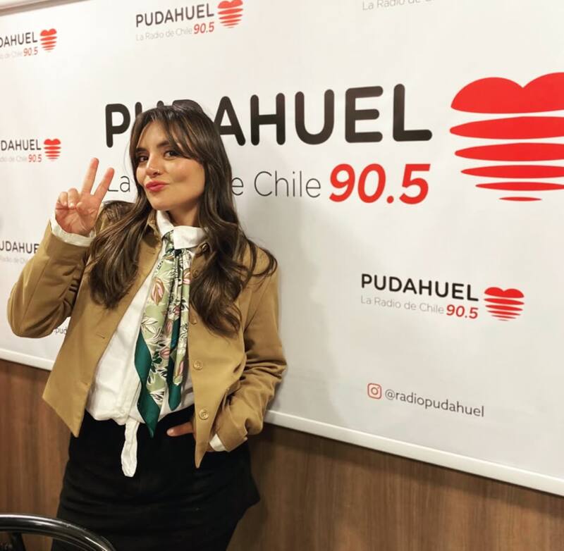 La periodista habla de su proyección en la radio.