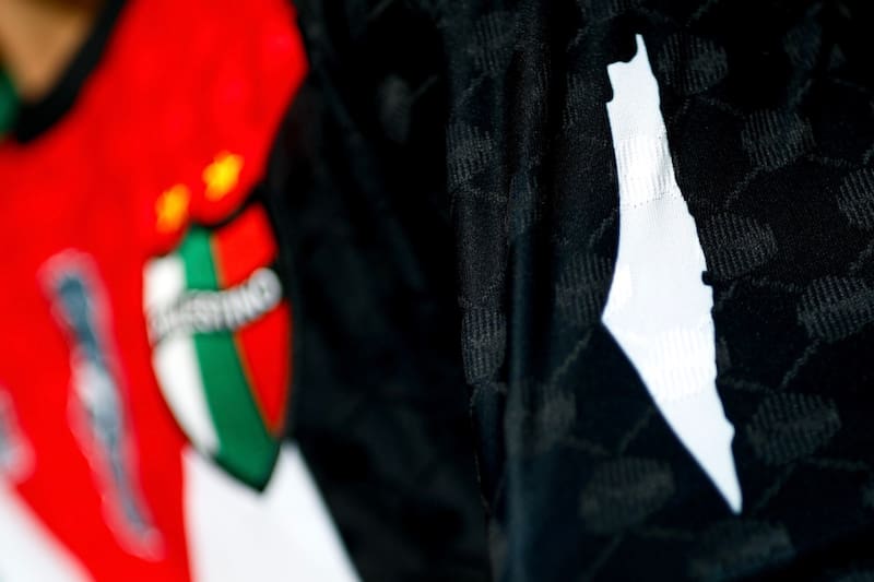 El club y su nueva indumentaria para este 2026. Foto: Palestino.