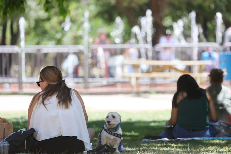 De acuerdo a la DMC, esta semana las máximas se mantendrán sobre los 25 grados Celsius. Créditos: Jonnathan Oyarzun/Aton Chile.