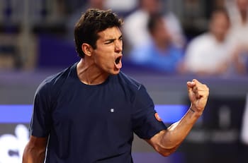 Cristian Garin se hace fuerte y clasifica en el Chile Open: remontada contra Juan Manuel Cerúndolo