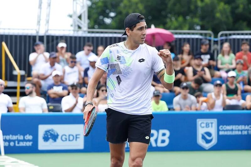 Alejandro Tabilo en el ATP de Auckland