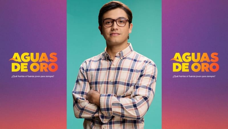 es parte del elenco de Aguas de Oro.