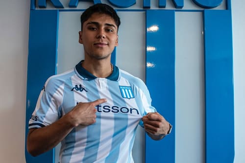 El delantero no fue incluido en la citación de Racing Club para enfrentar a Rosario Central. Foto: Instagram Racing.
