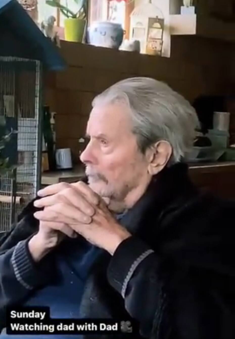 El primer registro de Alain Delon desde que inició su revuelo mediático.