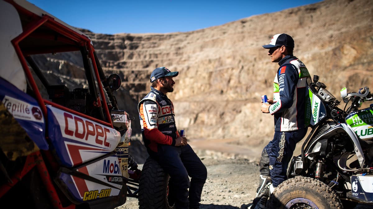 Ignacio Casale y 'Chaleco' López van por la gloria en el Dakar de Arabia Saudita