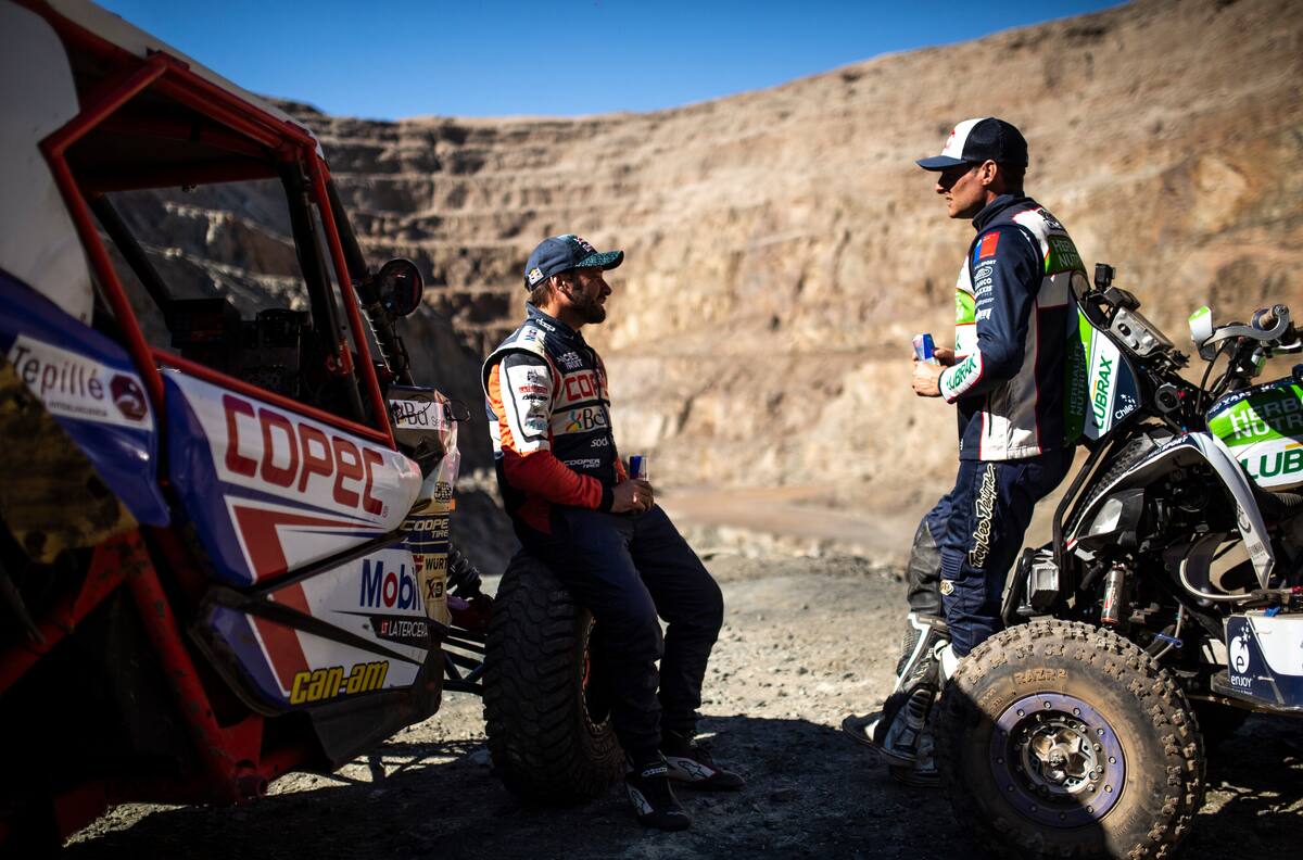 Ignacio Casale y 'Chaleco' López van por la gloria en el Dakar de Arabia Saudita