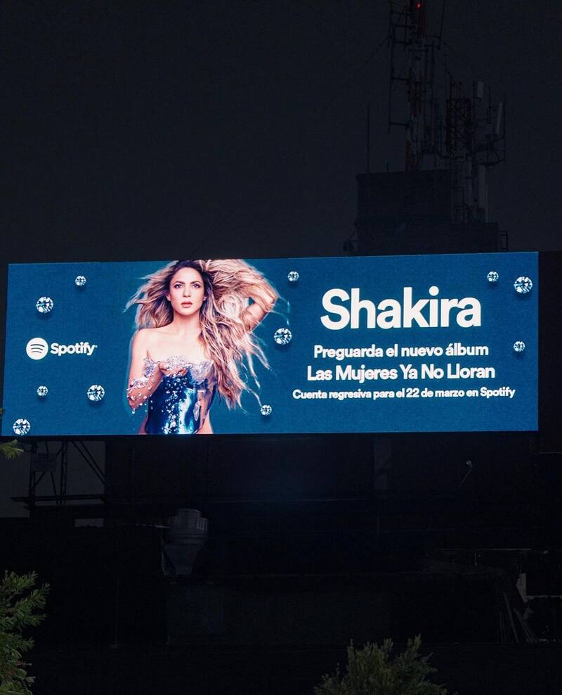 Anuncio del álbum de Shakira. - Créditos: Captura de pantalla Instagram
