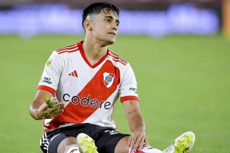 Pablo Solari salió de la titularidad en River Plate desde la llegada de Marcelo Gallardo