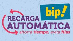 Mantén tu tarjeta siempre cargada con la recarga automática de Bip!