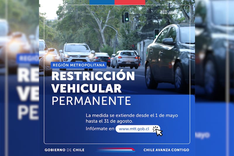 Esta medida se mantendrá hasta el 31 de agosto.