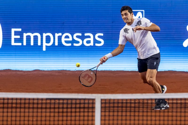 Cristian Garin busca recuperar su mejor nivel. Foto: Agencia Aton.