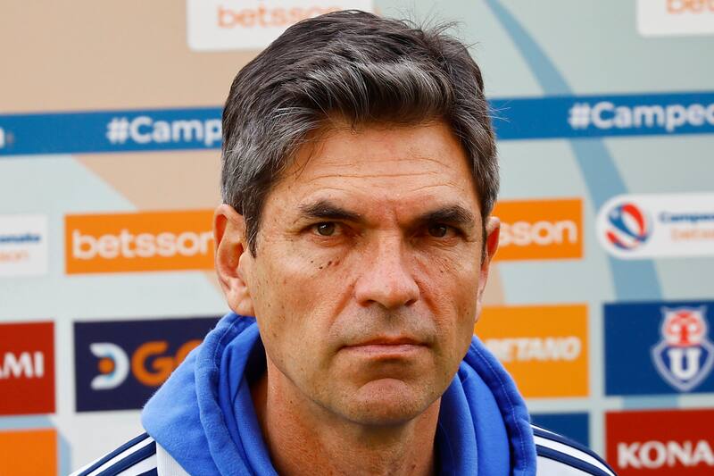 El entrenador de Universidad de Chile Mauricio Pellegrino.
