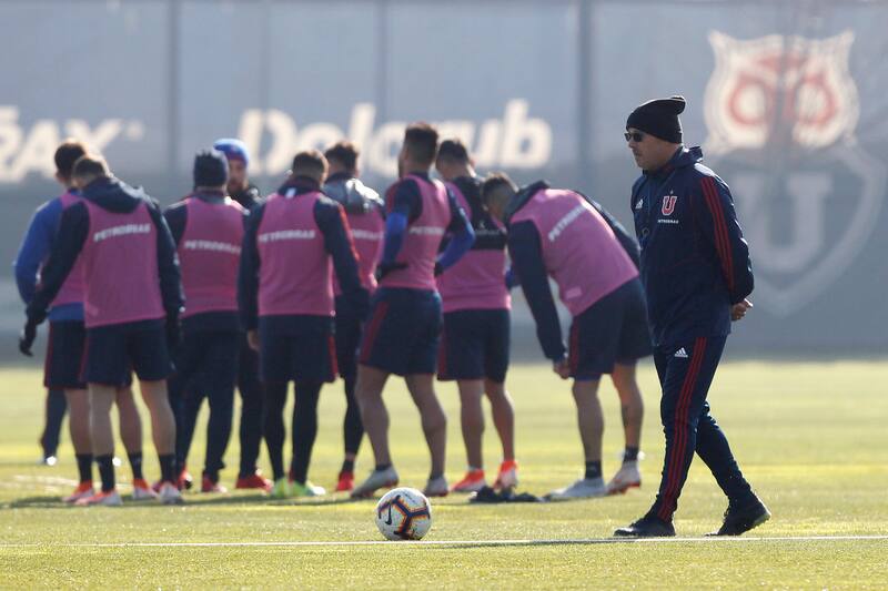 Alfredo Arias, durante un entrenamiento en el CDA.
Photosport