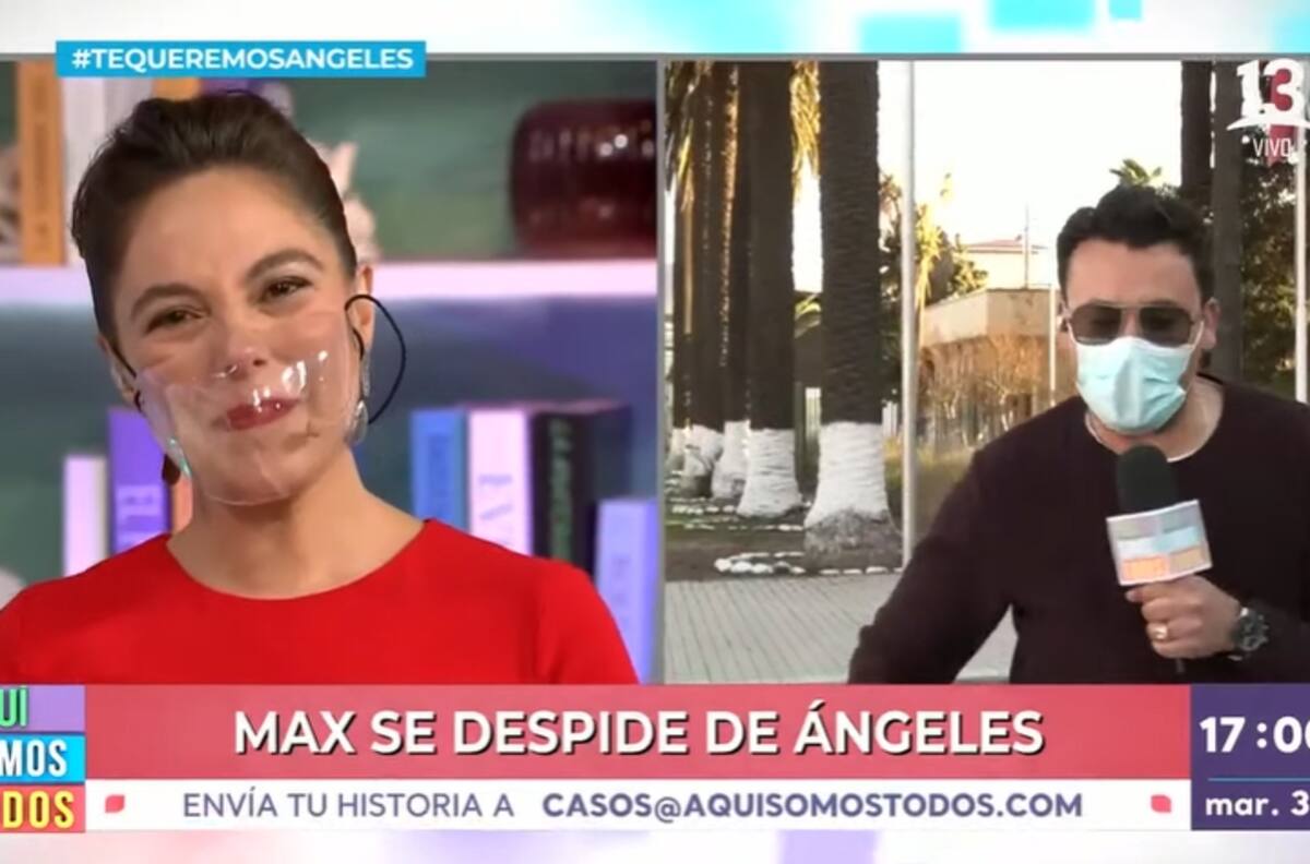 Activadores en terreno despiden a Ángeles Araya en "Aquí Somos Todos": "Te deseo todo el éxito, generosa, solidaria, una tremenda amiga"