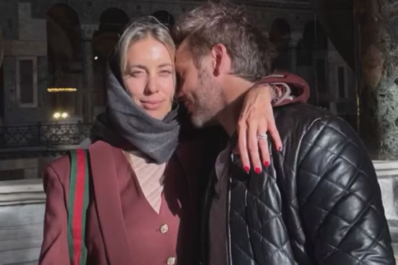 La pareja mostró en redes sociales, postales de su viaje por Estambul.