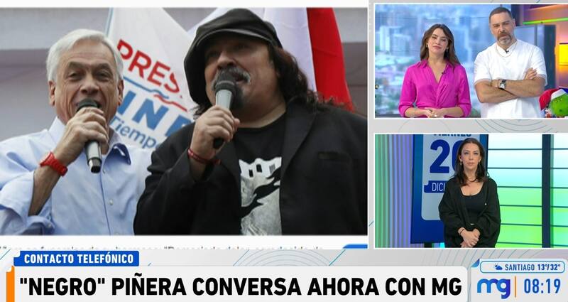 El artista planea dejar Santiago. Créditos: Pantallazo Mega