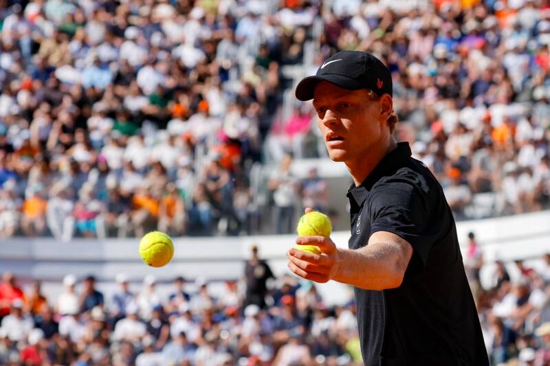 en el Masters 1000 de Roma. Foto: EFE.