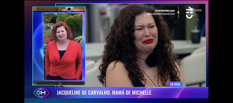 Michelle se emociona con los saludos que le llegaron.