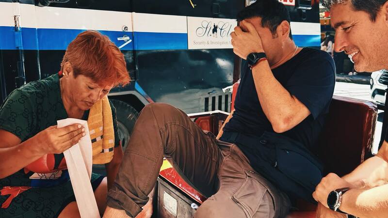 Pancho Saavedra y Jorge Zabaleta comenzarona grabar "Socios por el mundo 3"