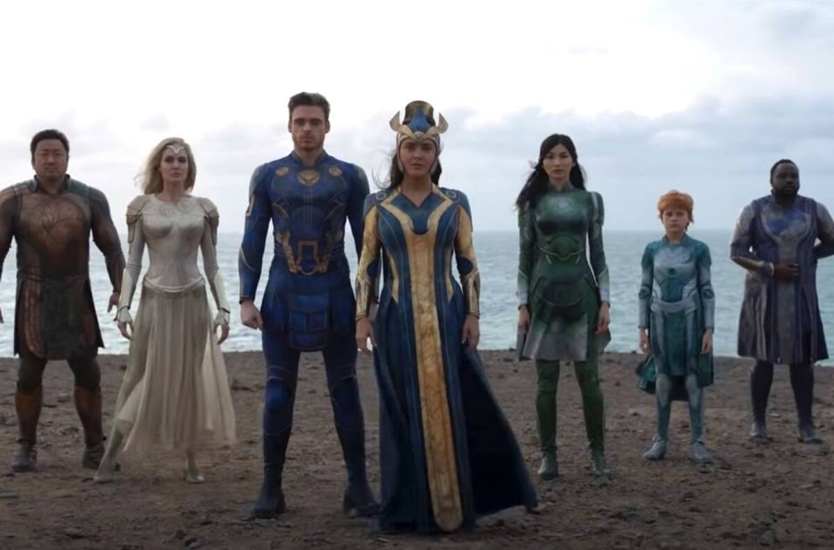 "The Eternals" es catalogada como la película peor evaluada de Marvel