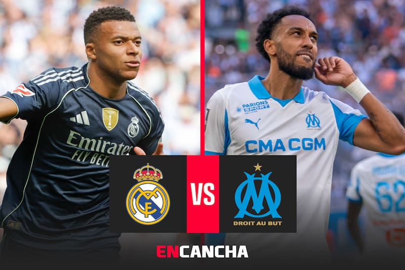 por la fecha 1 de la Champions League. Foto: EFE y Olympique de Marsella.