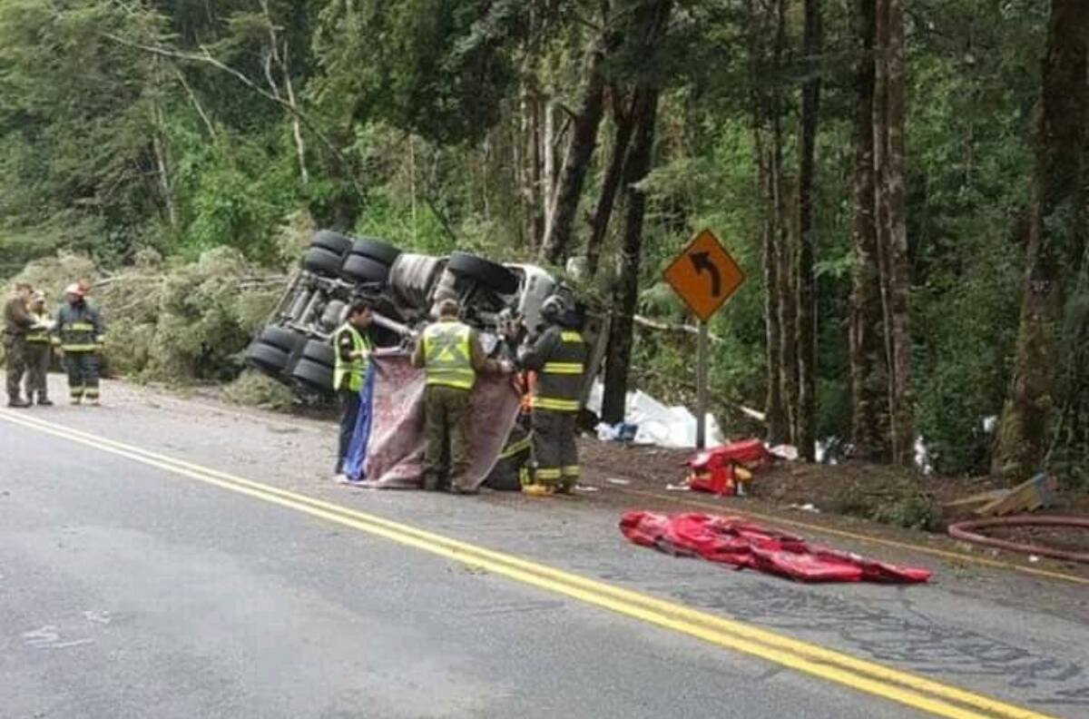 Violento accidente de tránsito dejó tres muertos en la ruta que une Talca con Peldehue
