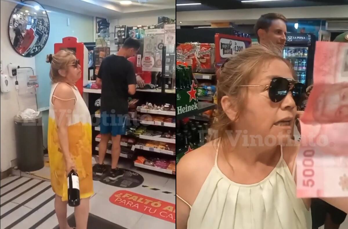 VIDEO | Ataque xenofóbico en Providencia: Mujer insultó a trabajadores migrantes de tienda Oxxo