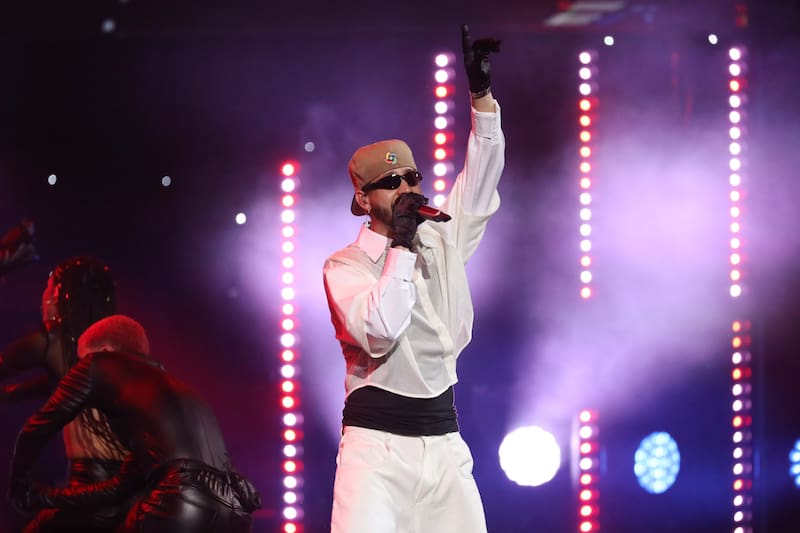 Mora se presenta durante la cuarta noche del Festival de Vina 2024.
Aton Chile