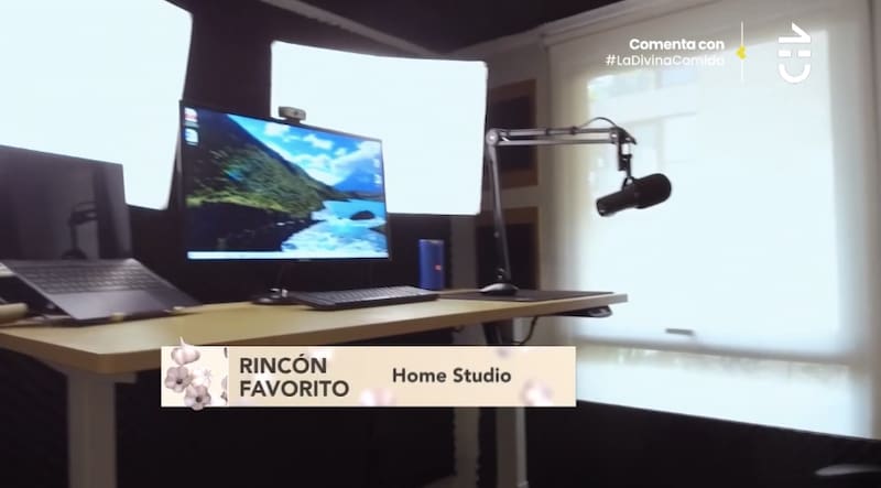Parte de su Home Studio. Créditos: CHV.
