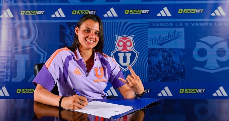 es el nuevo refuerzo de Universidad de Chile. Foto: Web Club Universidad de Chile