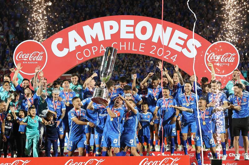 La U campeón Copa Chile 2024. Foto: Felipe Escobedo.