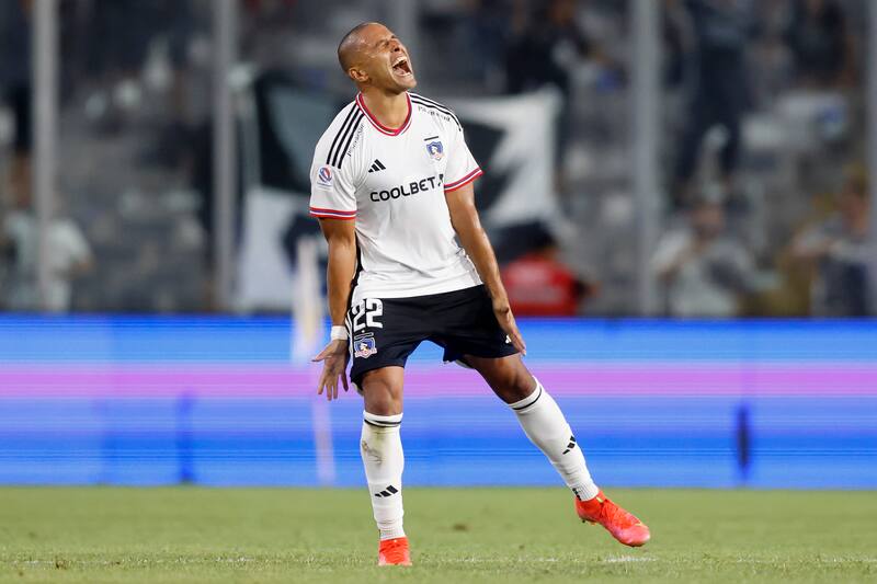 Leandro Benegas, delantero de Colo Colo. Foto: Aton.