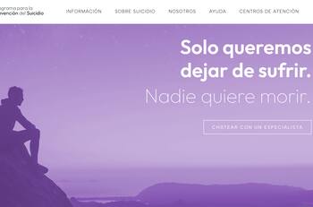 Así funciona Quédate, inédito programa para la prevención del suicidio