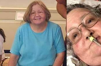 Mujer despierta de su coma por Covid-19 justo antes de ser desconectada del respirador