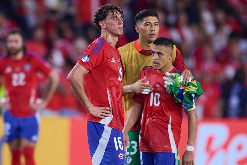 La Roja queda como la tercera peor selección de Sudamérica. Aton