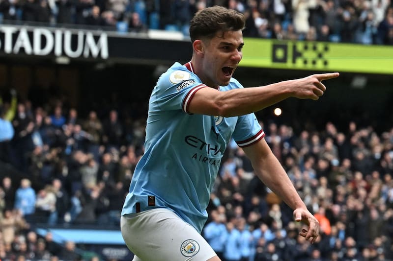 Julián Álvarez es objeto del deseo del Bayern Múnich. (EFE)