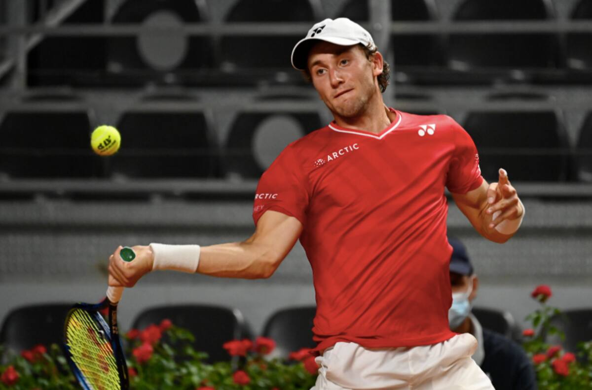 Casper Ruud batió a Marin Cilic y se instaló en cuartos del Masters de Roma