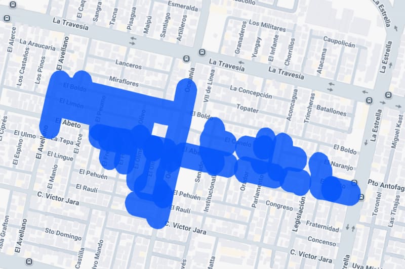 La comuna también tendrá cortes en el suministro durante la jornada. Créditos: Enel.