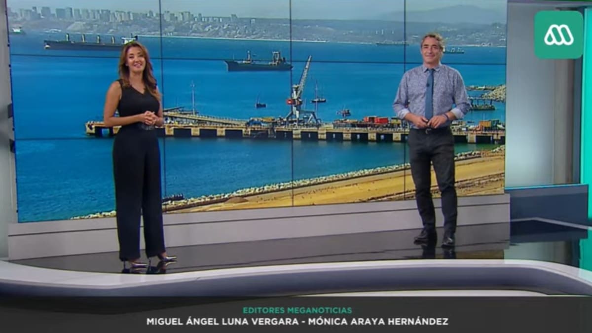 "Va a prepararse para ser un gran profesional, aunque ya lo es": Priscilla Vargas y José Luis Reppening despidieron a editor que dejó este lunes "Meganoticias"