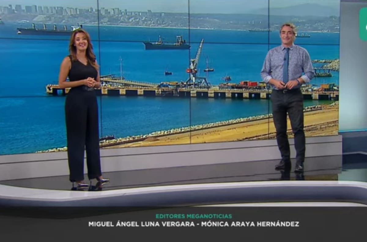 "Va a prepararse para ser un gran profesional, aunque ya lo es": Priscilla Vargas y José Luis Reppening despidieron a editor que dejó este lunes "Meganoticias"
