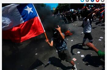 18-O: Así vio la prensa internacional las manifestaciones a un año del estallido social