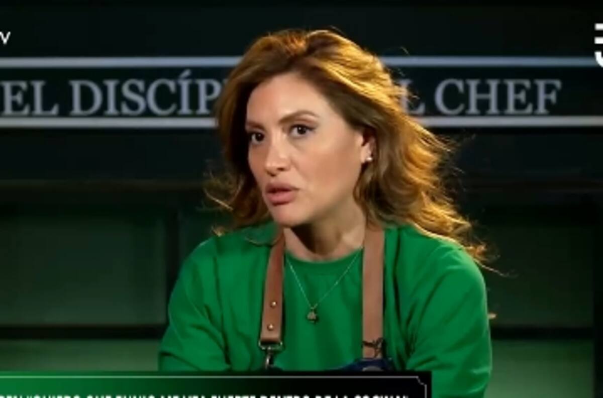 Karen Bejarano se emociona recordando a su compañeros que han sido eliminados de "El Discípulo del Chef"