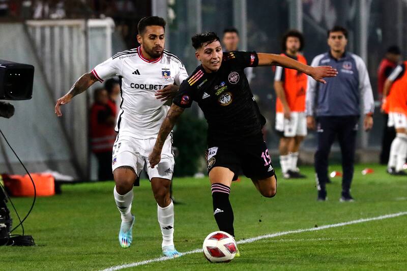 Copa Chile Santiago City en el estadio Monumental en Santiago, Chile.