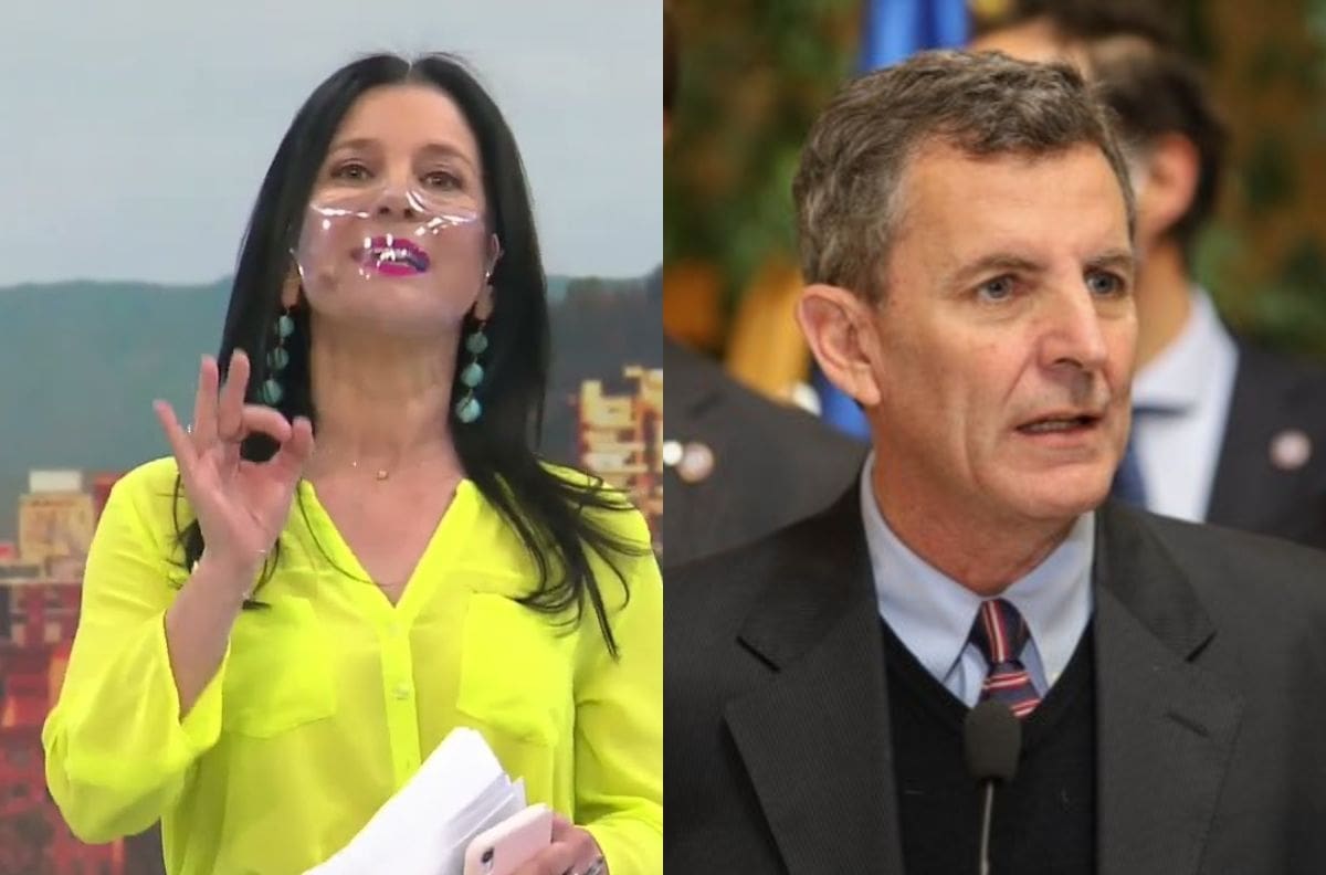 “Me ha descalificado muchas veces”: La tensa discusión entre Gonzalo de la Carrera y Mirna Schindler en vivo en Canal 13
