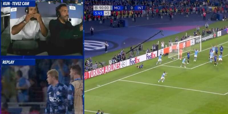 La efusiva celebración del Kun Agüero tras la consagración del Manchester City.