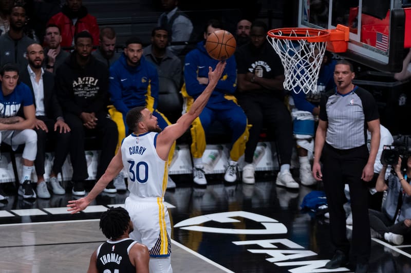 una vez más fue la figura de Golden State (Foto: EFE)