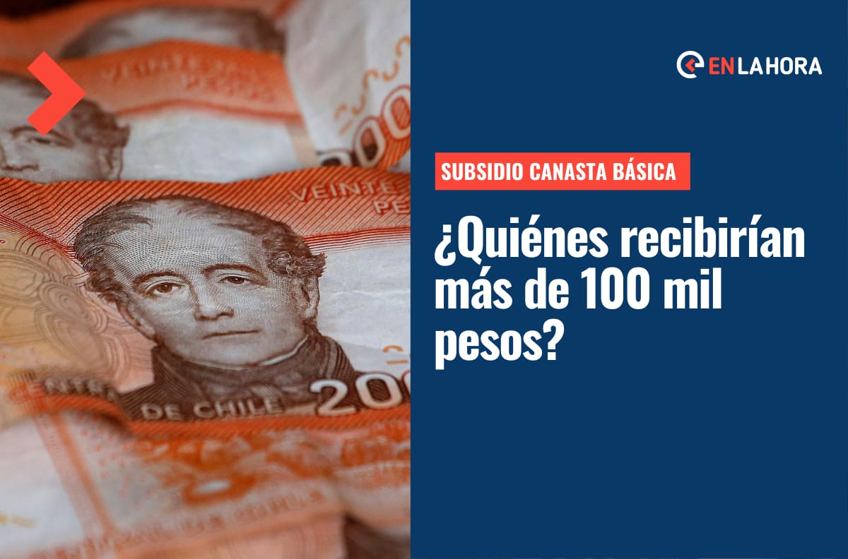 Subsidio Canasta Básica aumentará de valor: Algunas familias podrían recibir más de 100 mil pesos