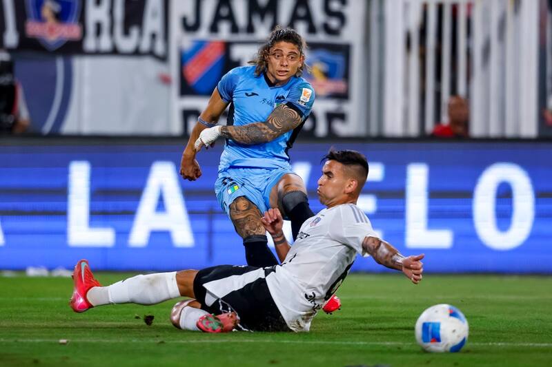 ante Colo Colo en el Monumental. Foto: Aton.