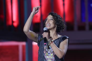Revisa la comentada actuación de Nathalie Nicloux en el Festival del Huaso de Olmué 2023
